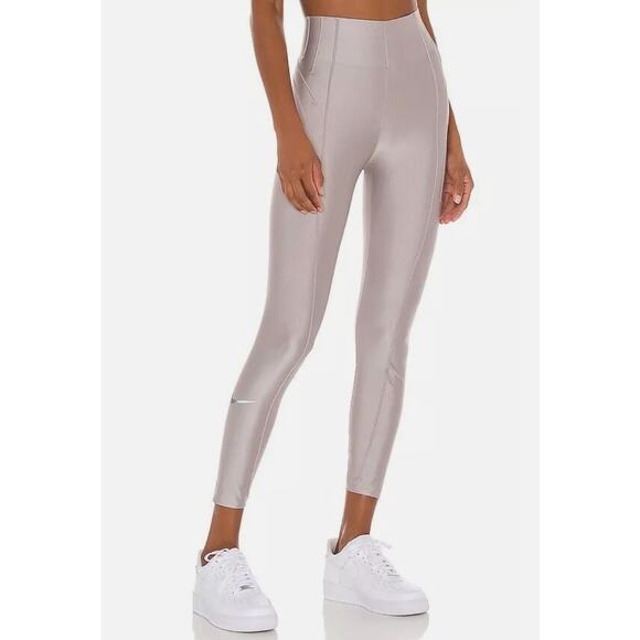 Nike DRI-FIT City Ready Cording 7/8 Legging Womens Size Small CU5102-016 Stone - Picture 1 of 11